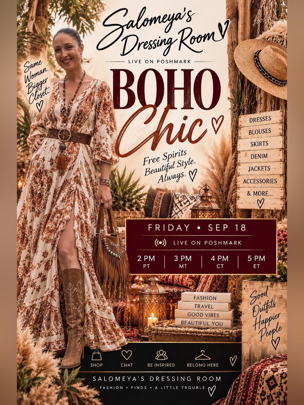Boho Chic  Live -save this!